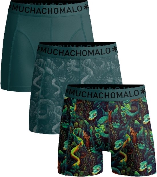 Muchachomalo Boxers Homme - Lot de 3 - Taille 3XL - 95% Katoen - Sous-vêtements Homme