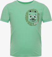 TwoDay jongens T-shirt met leeuw groen - Maat 92