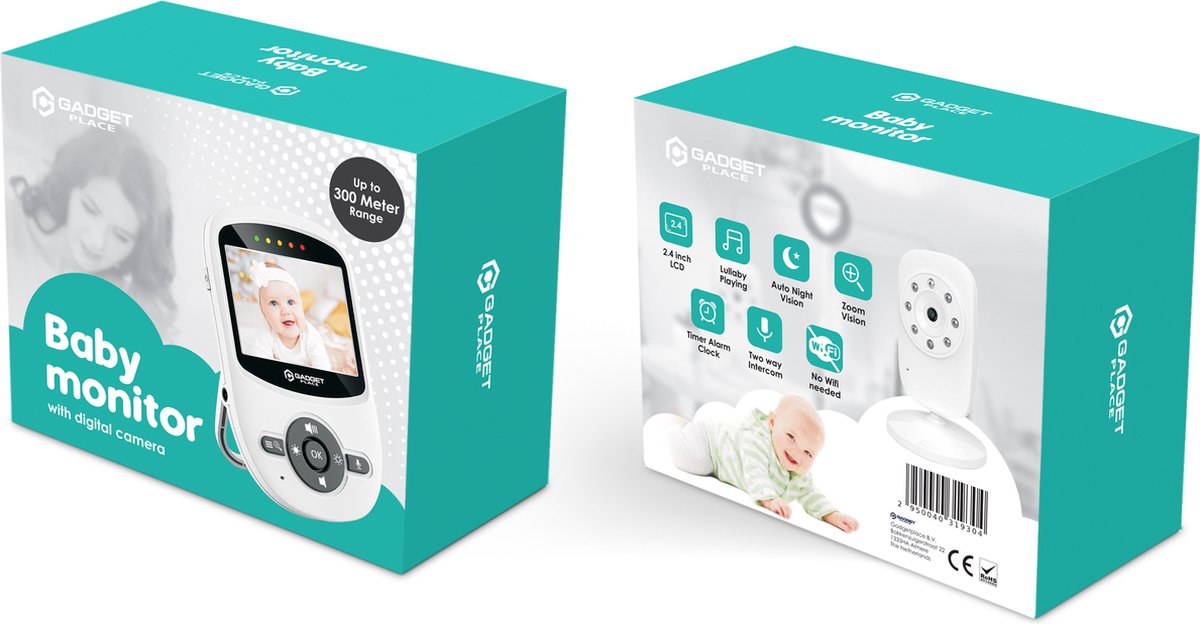 Babyphone Philips Babyfoon Met 1080p Camera En 7 Inch Scherm - Geen Wifi Nodig, Nachtzicht, 6000 MAh Batterij, Bereik Tot 300 M Babyfoon Met Camera Voor Kinderen
