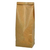 Blokbodemzakjes 105 + 65 x 300 mm Bruin Kraft Papier Voedselveilig Volledig Recyclebaar - per 100 stuks - Duurzaam - Blokbodem Stazak - Voedsel Verpakking - Rechthoekige Zak - Traktatie Zakje