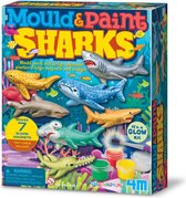 4 M - Moule & Peinture - Requins - Glow