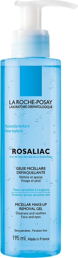 La Roche-Posay Rosaliac Micellaire Reinigingsgel 195ml- Kalmeert en zuivert - La Roche-Posay