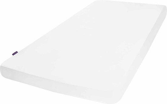 Tencel® peuterbed waterbestendige matras bescherming | wit | 70 x 140 x 25 cm | ClevaMama