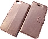 iPhone SE 2 Bookcase Rose Goud - étui portefeuille