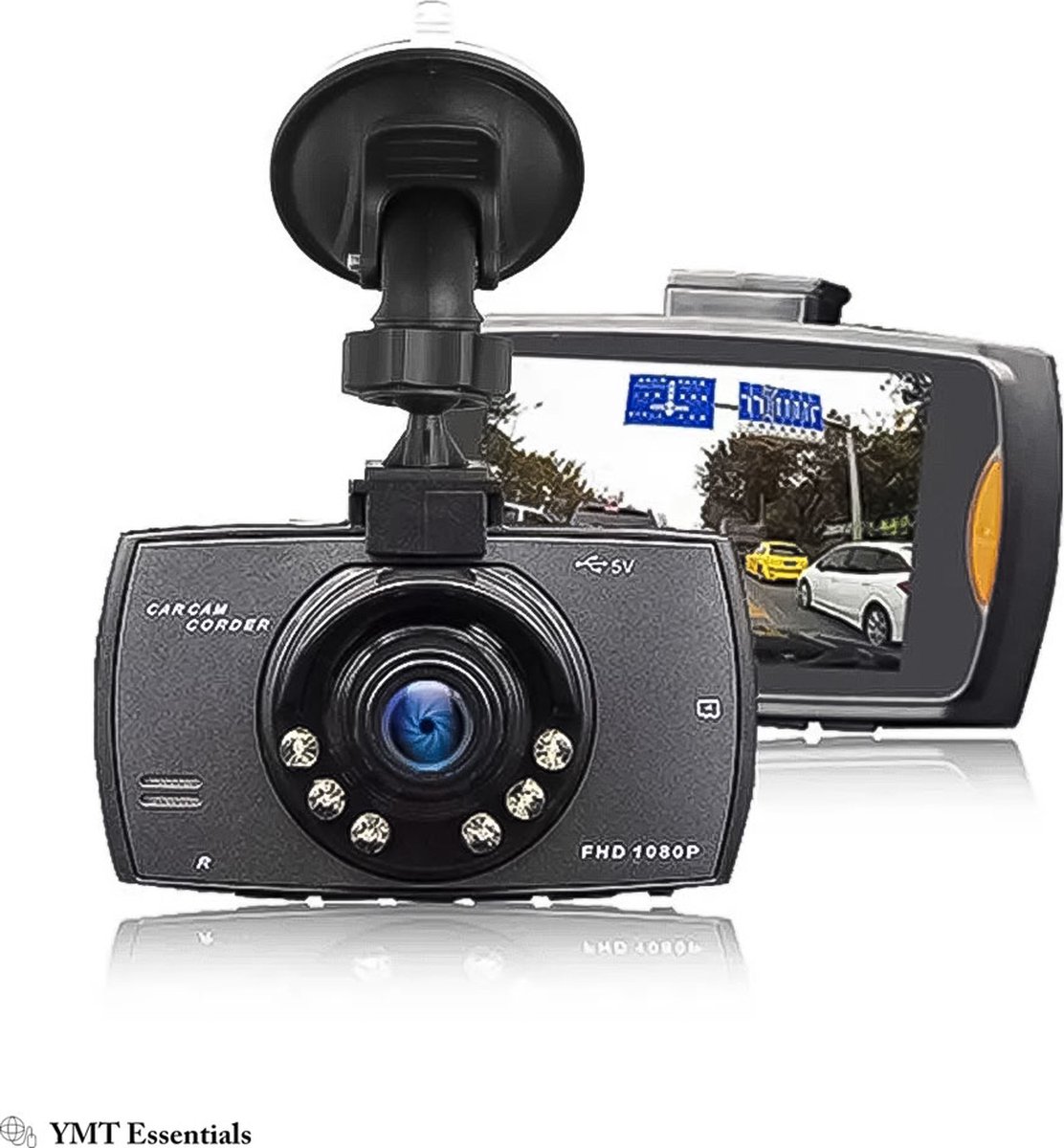 Dashcam Voor Auto - Camera Voor -Brede hoek - 1080p Full HD - Incl. 32GB SD-kaart - Nachtvisie