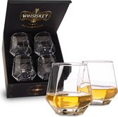 Set de 4 verres à whisky - Version Diamond Whisiskey