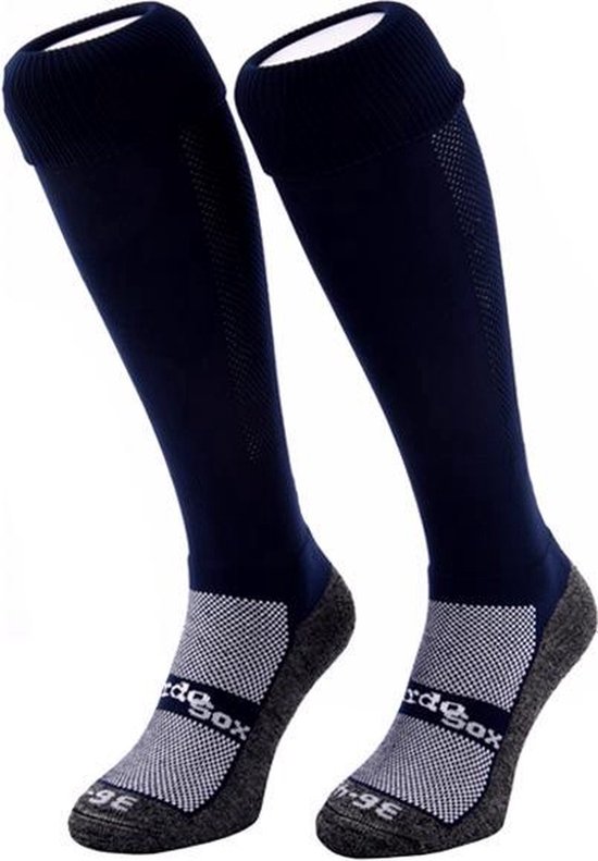 WeirdoSox sportsokken Marine Blauw, hockeysokken, voetbalsokken - Maat 41/44