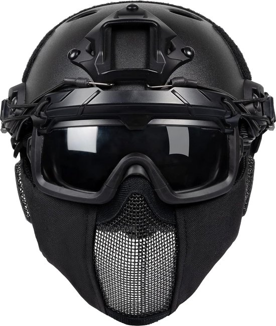 Masque Airsoft Casque Airsoft Masque Paintball Protection Airsoft Accessoires. bol