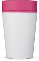 Circular&Co. Reusable Coffee Cup 8oz/227 ml Chalk and Lotus Pink
