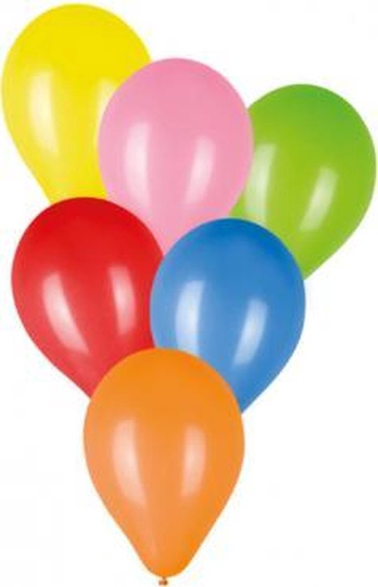 Gekleurde Ballonnen - XL- 26cm - 50 stuks - Merkloos