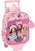 Schoolrugzak met Wielen Na!Na!Na! Surprise Fabulous Roze 22 x 27 x 10 cm