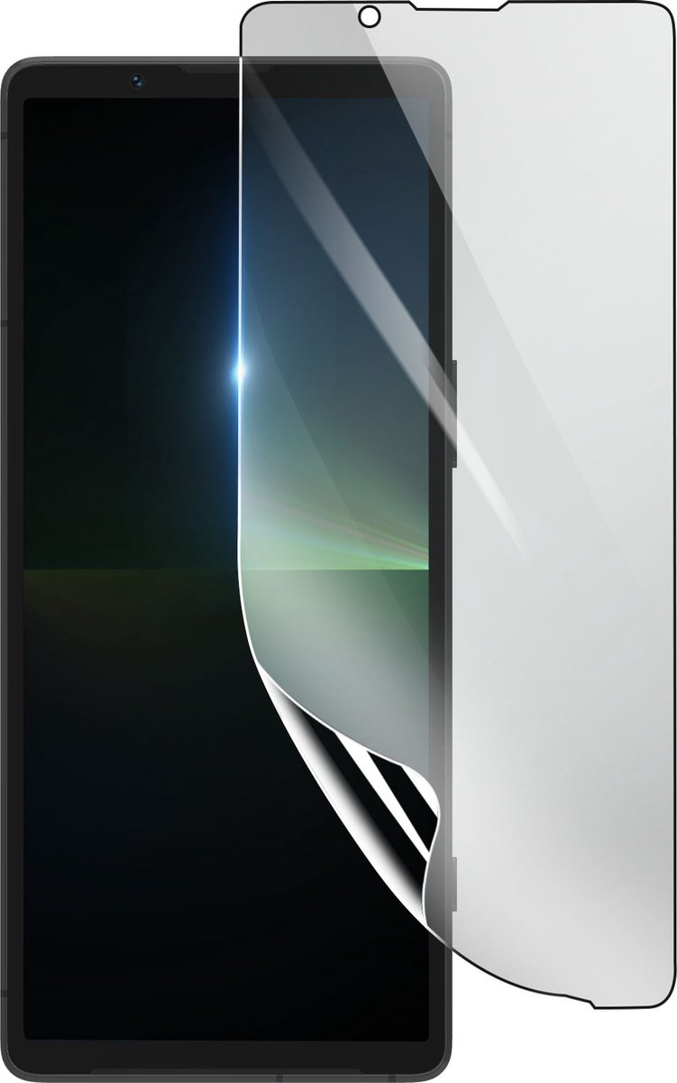 3mk, Geschikt voor Sony Xperia 5, Schokbestendige Hydrogel Screenprotector, Transparant