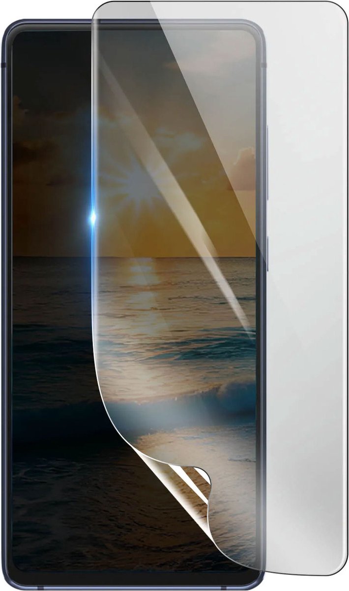 3mk, Geschikt voor Qlive 5.3, Schokbestendige Hydrogel Screenprotector, Transparant