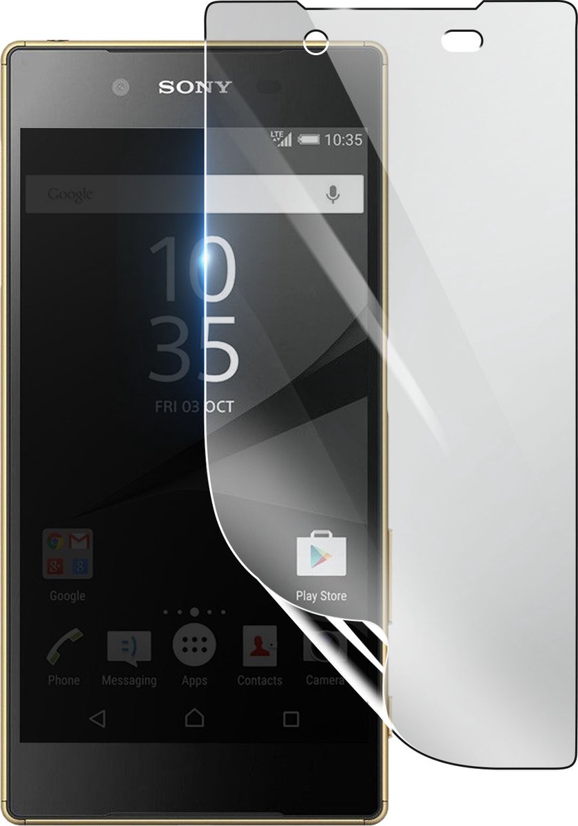 3mk, Geschikt voor Sony Xperia Z5, Schokbestendige Hydrogel Screenprotector, Transparant