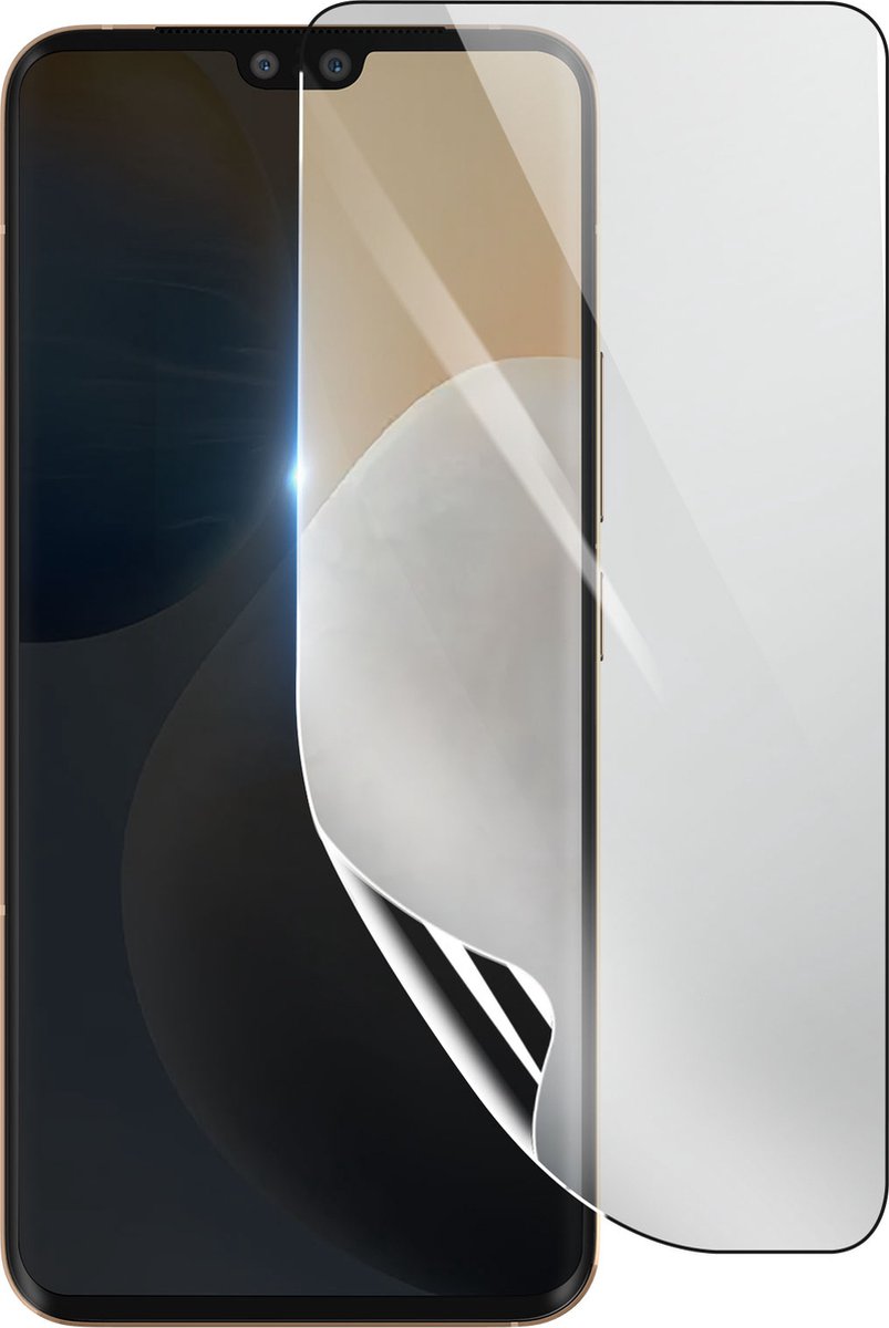 3mk, Geschikt voor Vivo V23 Pro, Schokbestendige Hydrogel Screenprotector, Transparant