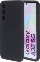 Mobiparts hoesje geschikt voor de Samsung Galaxy A35 5G - Siliconen - Zwart