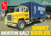 1:25 AMT 1424 Ford Louisville Line Truck Morton Salt Short Hauler Plastic Modelbouwpakket