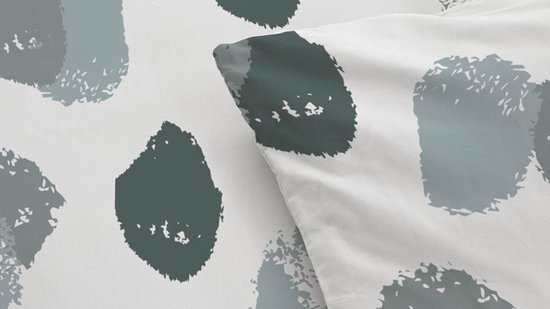 Byrklund Dekbedovertrek Spotty Animal - 200x220 - 100% Katoen - Groen van Merkloos — afbeelding 2