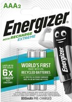 Energizer E300624300 Nikkel Metaal Hydride 800mAh 1.2V oplaadbare batterij/batterij