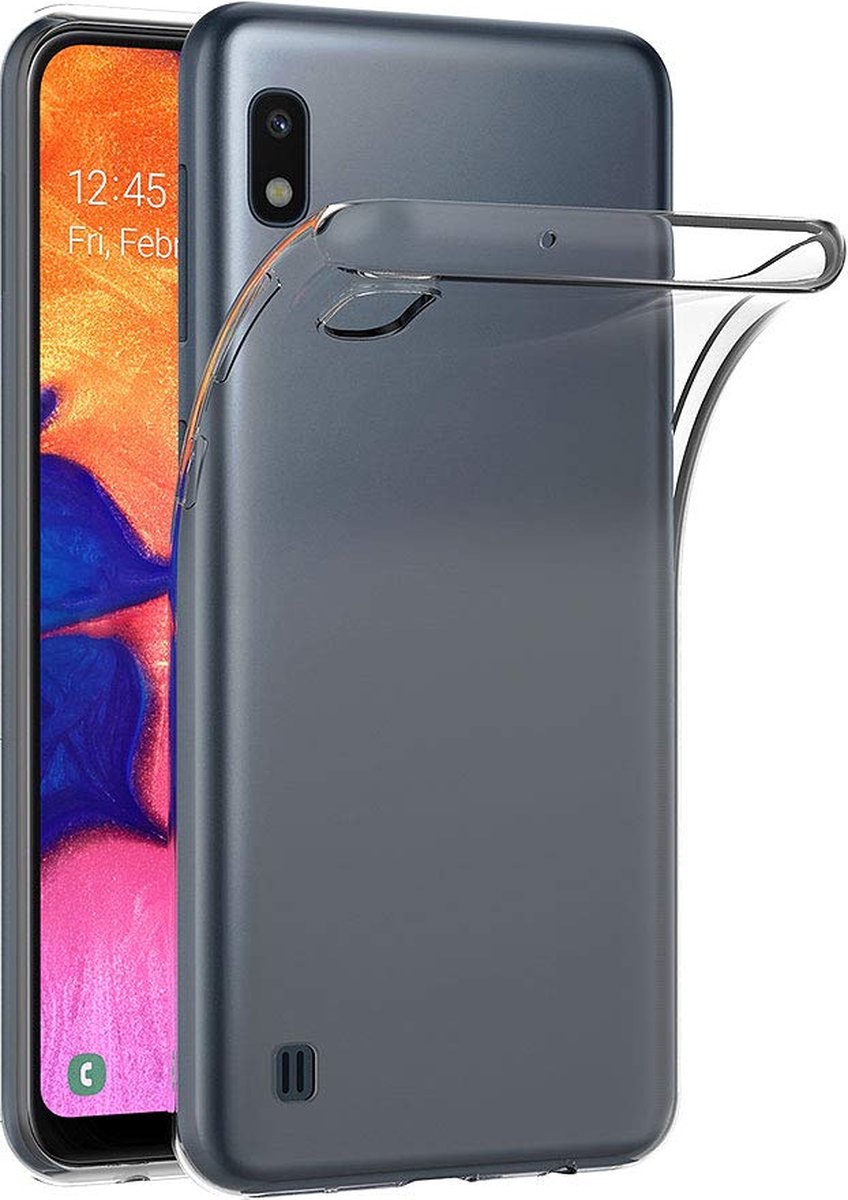 Hoesje voor Samsung Galaxy A10 backcover Shockproof siliconen Transparant