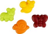 Klein Toys Little Foot zandfiguren dieren - 95% gerecycled plastic - multicolor