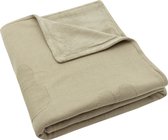 Jollein - Deken Ledikant 100x150cm - Dekentje Baby - Miffy - Olive Green/Coral Fleece