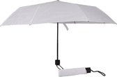Set van 2 Witte Automatische Opvouwbare Paraplu's - Windproof - Diameter 100cm - Aluminium Frame - Polyester Doek - Regenkleding & Paraplu's voor Outdoor