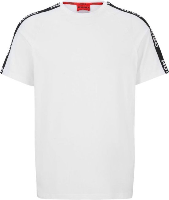 Hugo Sporty Logo 10254453 T-shirt Met Korte Mouwen Wit XL Man