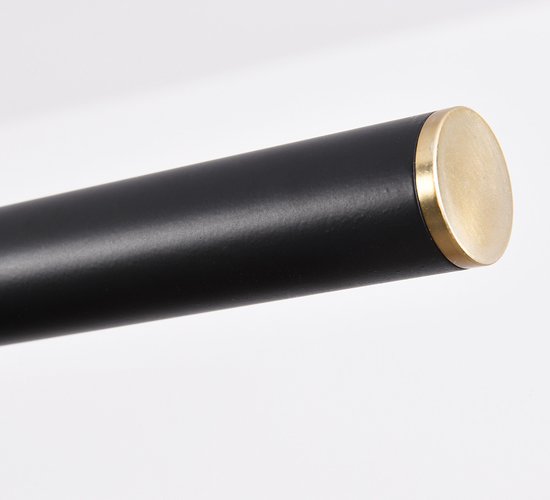 Suspension noire avec abat-jour fumés, 4 lumières - Morandi