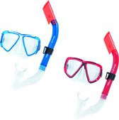 Duikset bril en snorkel 14J+ / 1 stuk - multi kleur