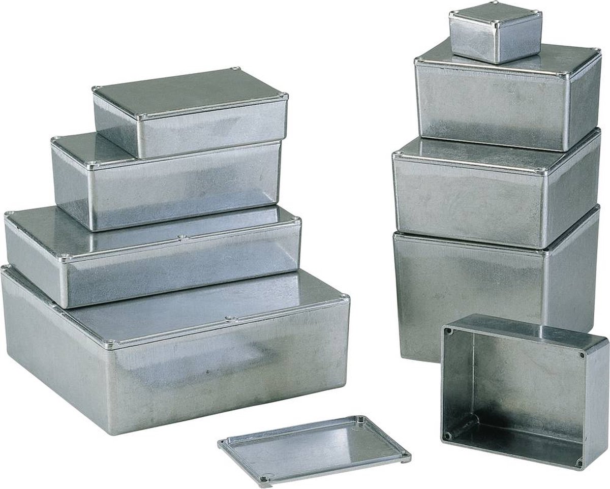 Gainta G0479 Behuizing 111 x 60 x 54 Aluminium Aluminium gelegeerd Aluminium (naturel) 1 stuk(s)