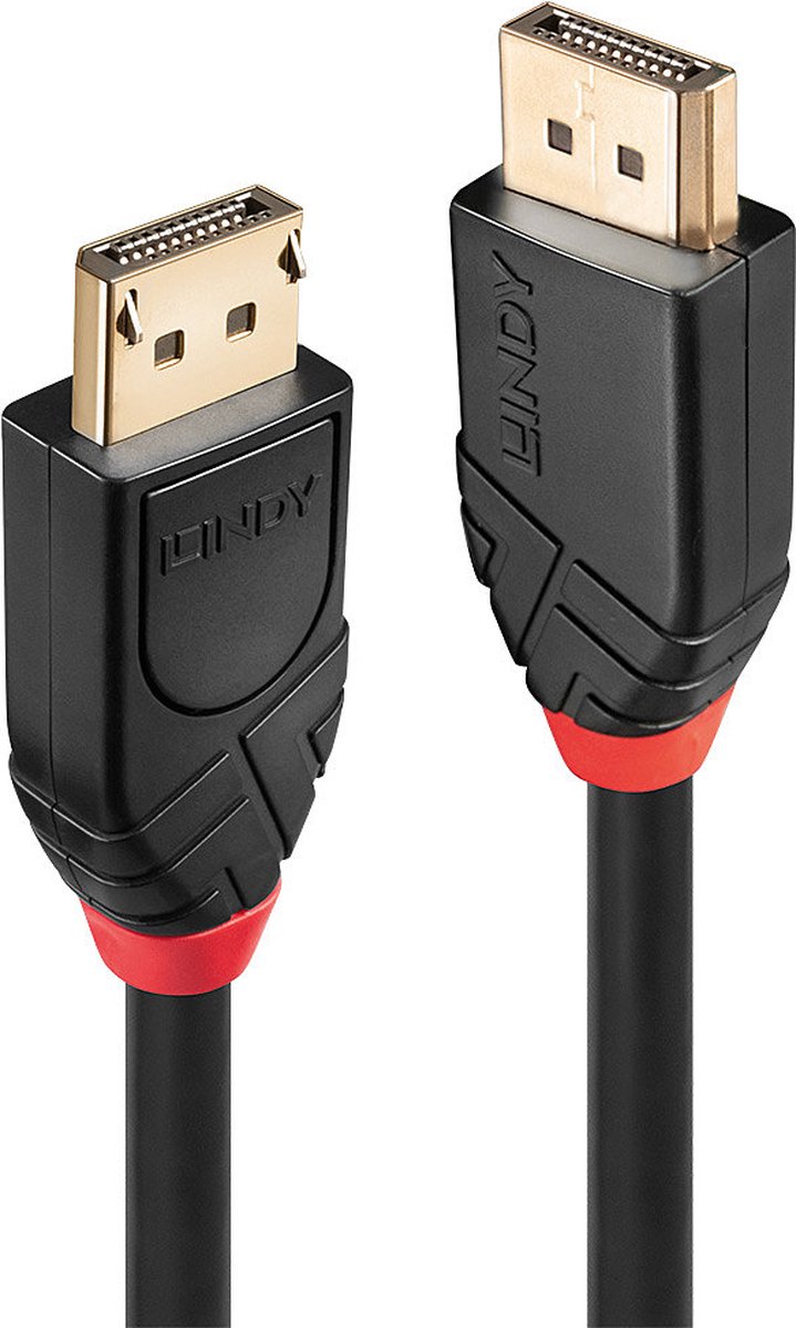 Lindy 41081 DisplayPort kabel 20 m Zwart