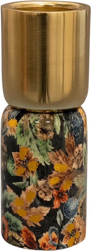 TS Collection - Bougeoir Berry blue - 4x16 - Métal & Epoxy - Articles exclusifs pour la maison pour l'intérieur - Handgemaakt - Impression unique - Conçu par Lammie