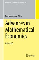 Advances in Mathematical Economics- Advances in Mathematical Economics