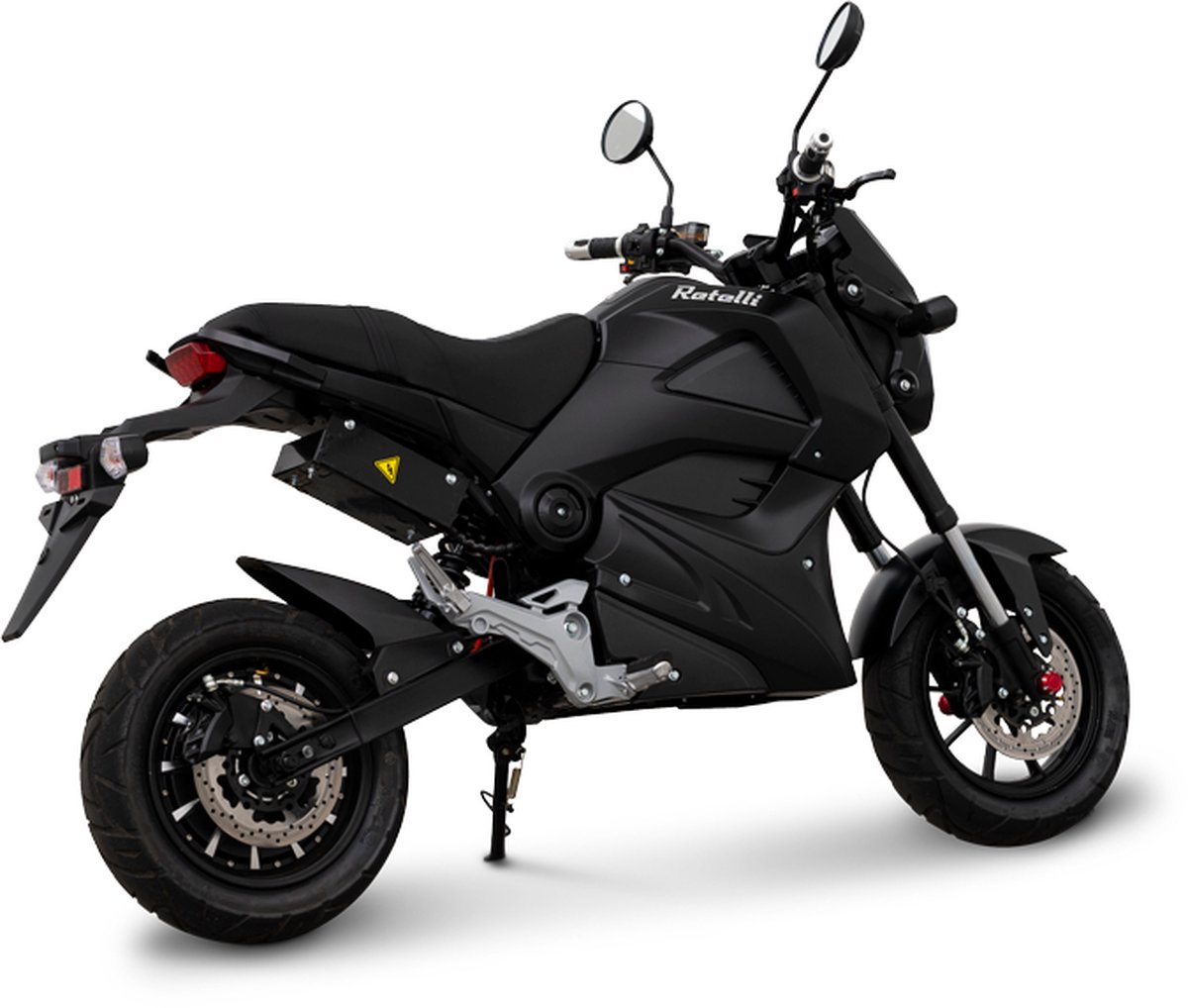 Retelli Drago - elektrische scooter - Sportbrommer - matzwart - 32AH accu - incl kenteken, tenaamstelling en rijklaar maken – foto 5