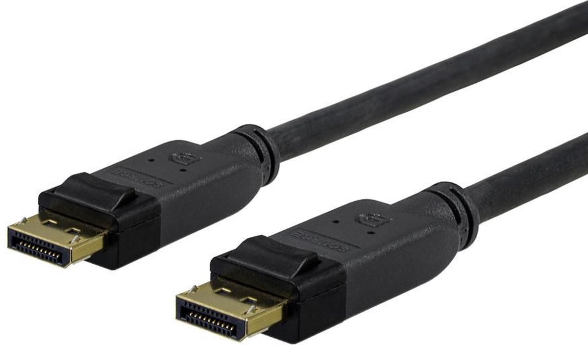 Vivolink PRODP20 DisplayPort kabel 20 m Zwart