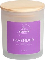 ByScents Lavender Geurkaars - 200g - 40 branduren