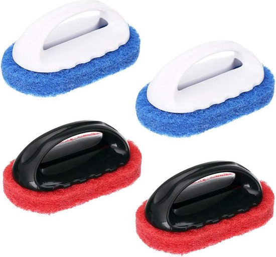 Yak 33191201 reinigingsspons voor schoenen, kleurloos, 4-pack