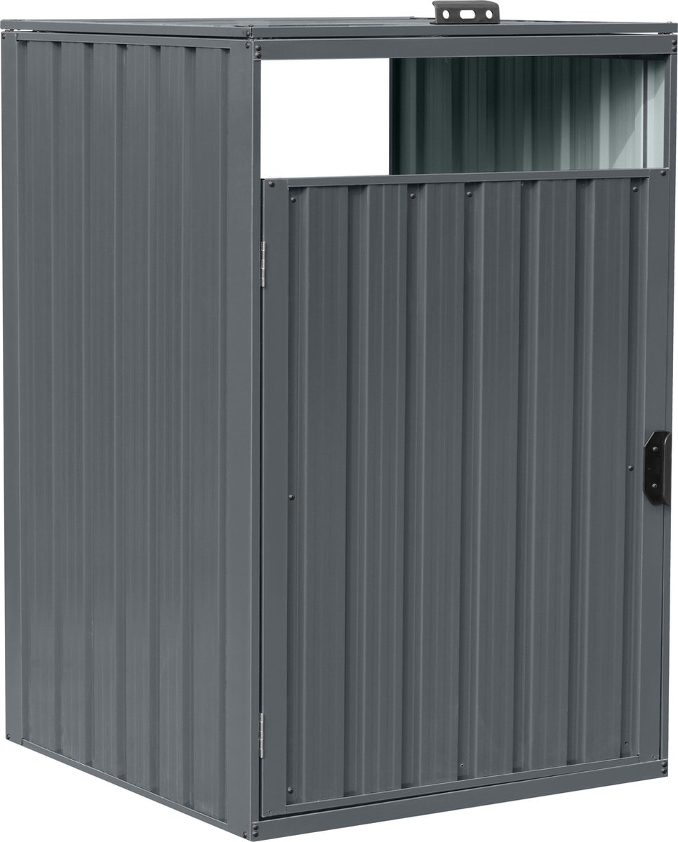 Axi Owen Containerombouw Van Metaal Antraciet Kliko Ombouw Voor 1 Container