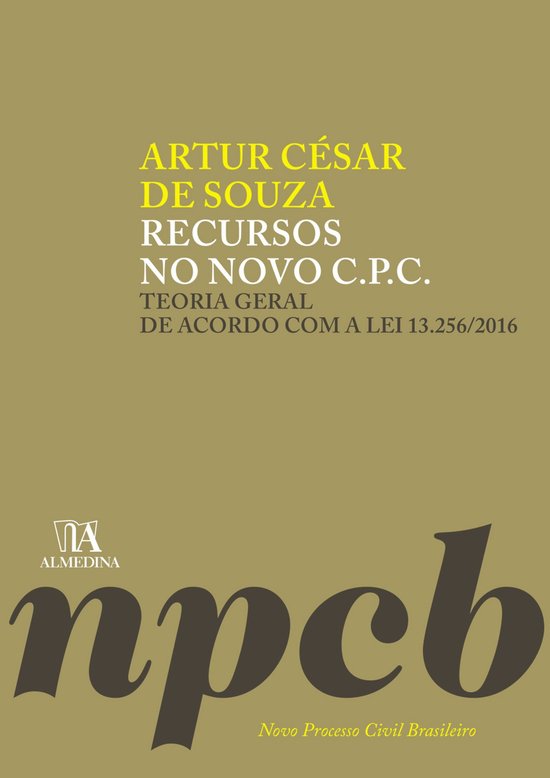 Novo Processo Civil Brasileiro - Recursos no Novo C.P.C. - cover