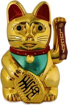 3BMT® Lucky Cat - Maneki Neko - Gelukskat - incl. Batterijen