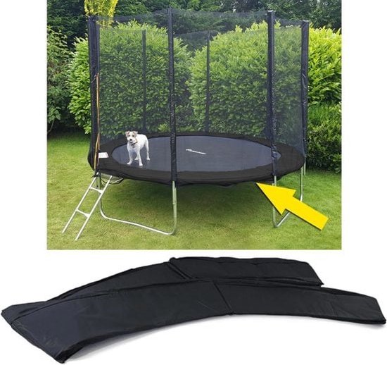 Viking Sports - Trampoline rand - 244 cm - pvc - zwart