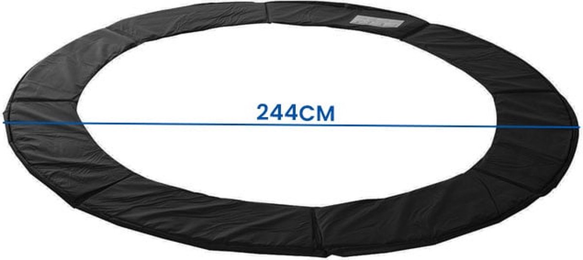 Viking Sports - Trampoline rand - 244 cm - pvc - zwart — afbeelding 9