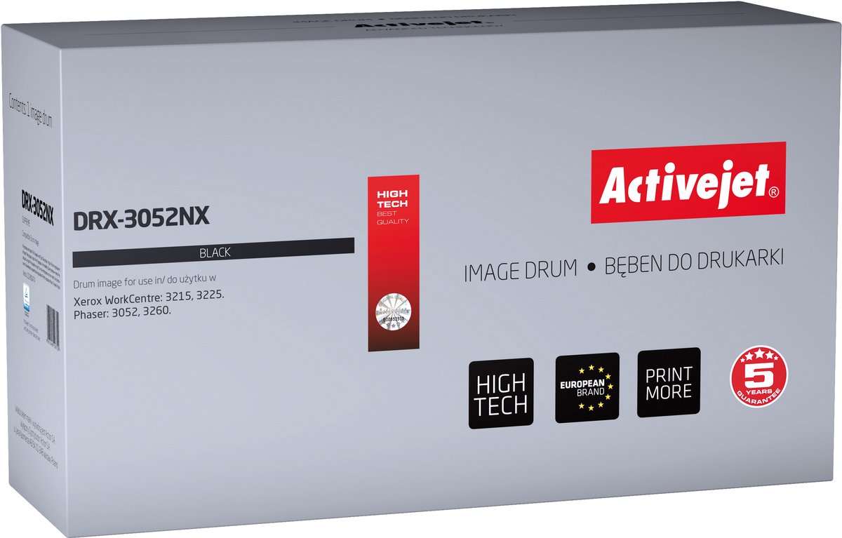 ActiveJet DRX-3052NX Drum voor Xerox-printer; Xerox 101R00474 vervanging; Opperste; 10000 pagina's; zwart.