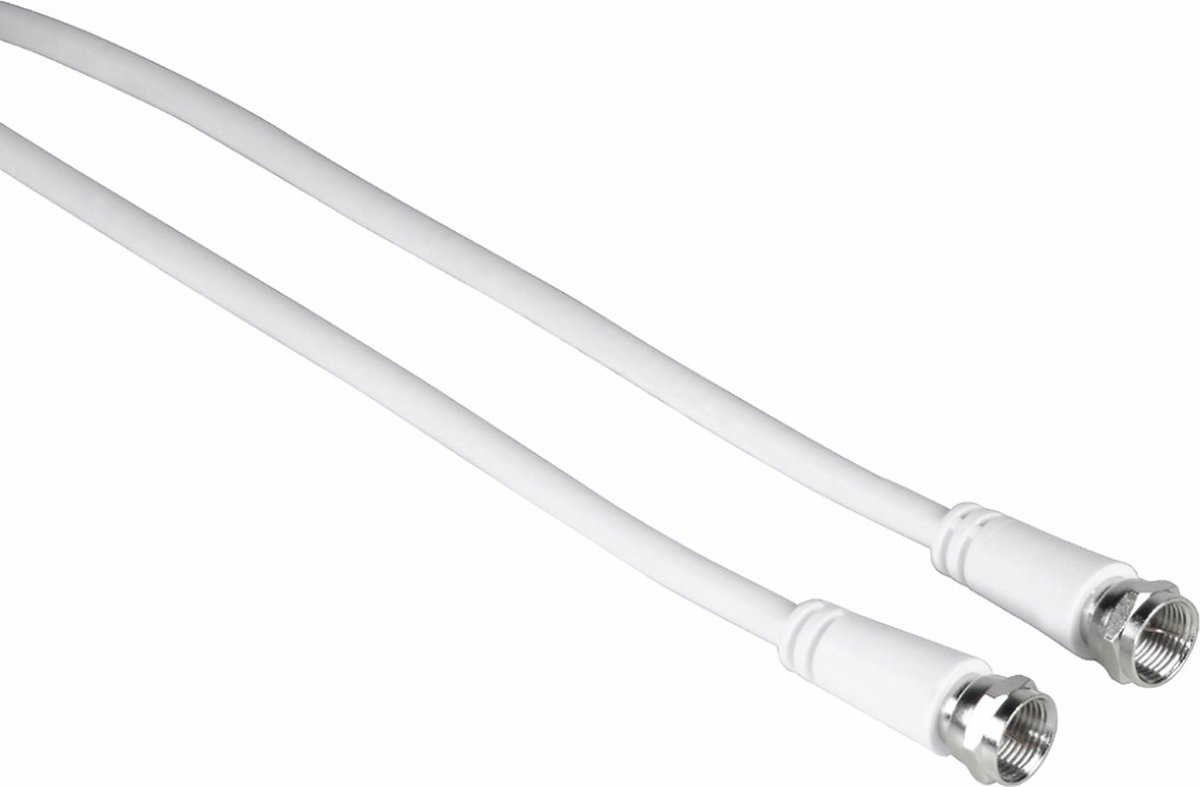 Hama 00205037 coax-kabel 1,5 m F Wit