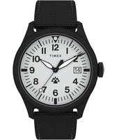 Timex Traprock TW2W34700 Horloge - Textiel - Zwart - Ø 43 mm