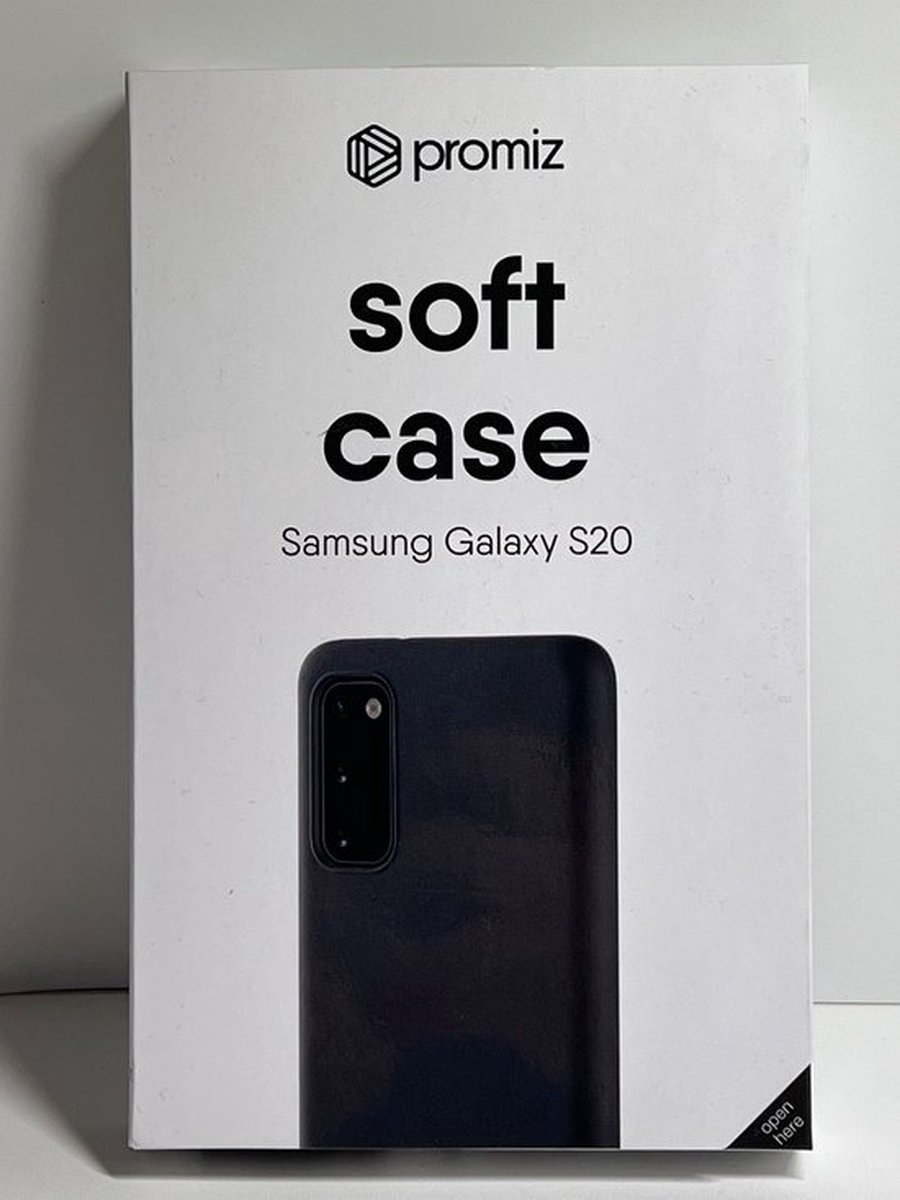 Samsung galaxy A10 soft case, zwart hoesje, achterkant.