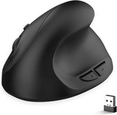 Eisenz Wireless Mouse - Draadloze Muis-Bluetooth Muis-Draadloze Computermuis - Zwart