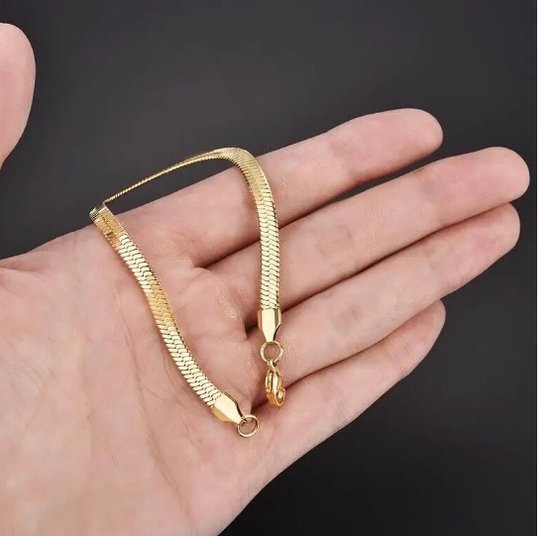 Rosé Statement Armband Multicolor - 17 cm - Valentijnsdag - Moederdag