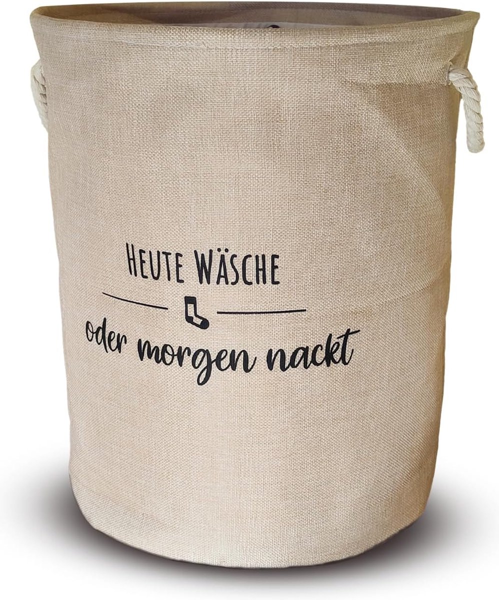 Goedkoopste Opvouwbare wasmand, opbergmand, waszak, opbergmand, opbergmand (beige